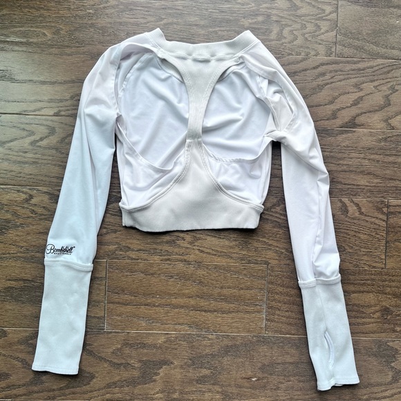 Bombshell Cropped Cut Out Back Pullover - Picture 3 of 4